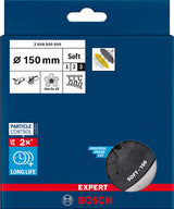 EXPERT Multi-Loch-Schleifteller für Bosch, 150 mm, Weich