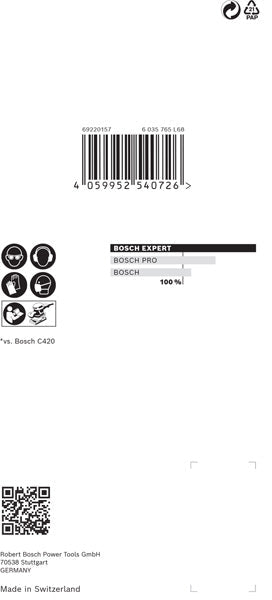 EXPERT M480 Schleifnetz für Schwingschleifer, 80 x 133 mm 10 Stück