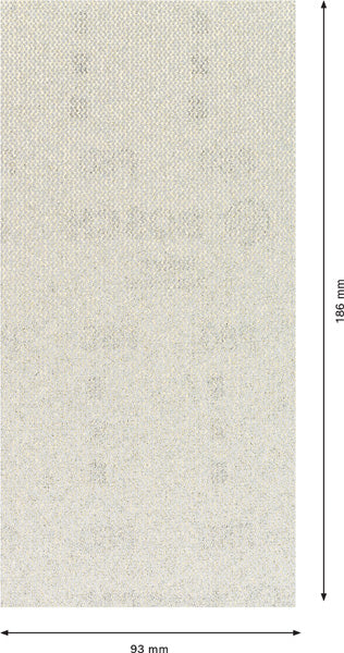 EXPERT M480 Schleifnetz für Schwingschleifer, 93 x 186 mm 50 Stück