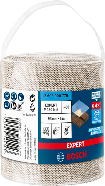 EXPERT M480 Schleifnetzrolle, 93 mm, 5 m