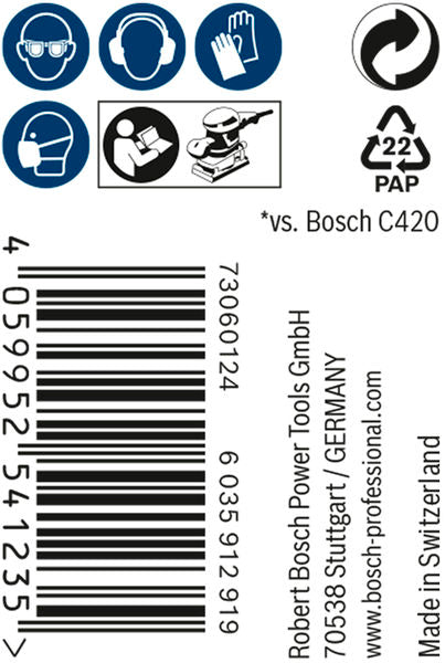 EXPERT M480 Schleifnetzrolle, 115 mm, 5 m