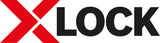 PRO X571 X-Lock Fächerschleifscheibe, 125 mm, G80, gewinkelt, Plastik