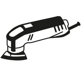 Polierfilz für Dreieckschleifer und Multi-Cutter, hart, Klett, 93 mm