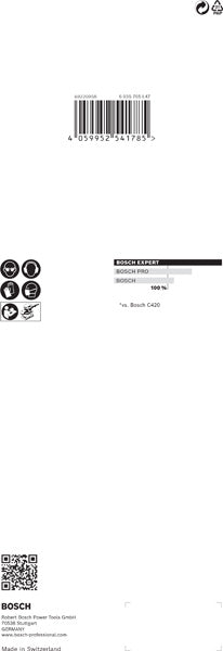 EXPERT C470 Schleifpap., o. Löcher für Schwingschl., 93 x 230 mm 10er-Pack