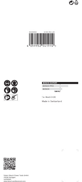 EXPERT C470 Schleifpap., 8 Löcher für Schwingschl., 93 x 186 mm 10er-Pack