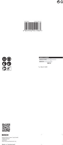 EXPERT C470 Schleifpap., 14 Löcher für Schwingschl., 115 x 230 mm 10er-Pack