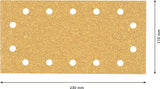 EXPERT C470 Schleifpap., 14 Löcher für Schwingschl., 115 x 230 mm 10er-Pack