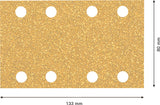 EXPERT C470 Schleifpapier, 80 x 133 mm 50 Stück
