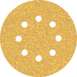 EXPERT C470 Schleifpapier mit 8 Löchern für Exzenterschl., 125 mm 50 Stück