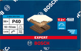 EXPERT C470 Schleifpapier für Deltaschleifer, 93 mm  50 Stück