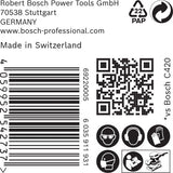 EXPERT C470 Schleifpap., 8 Löcher für Schw.schl., 93 x 186 mm 50er-Pack