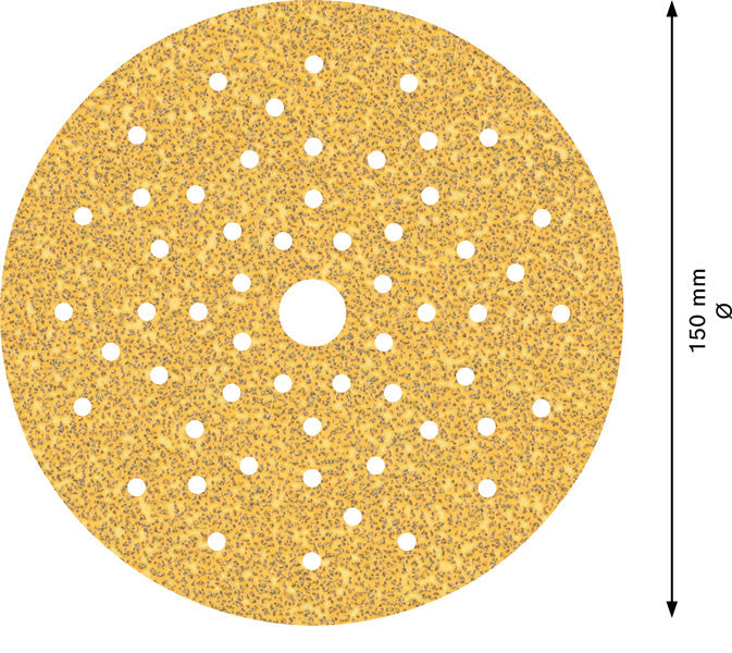 EXPERT C470 Schleifpapier Mehrloch für Exzenterschleifer, 150 mm