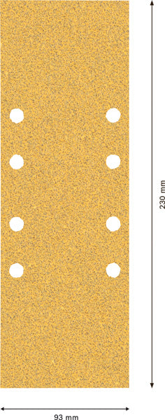EXPERT C470 Schleifpapier-Set für Schwingschleifer, 93 x 230 mm, 10-tlg.
