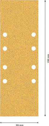 EXPERT C470 Schleifpapier-Set für Schwingschleifer, 93 x 230 mm, 10-tlg.
