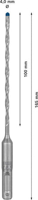 EXPERT SDS plus-7X Hammerbohrer, 4 x 100 x 165 mm