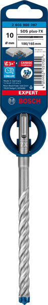 EXPERT SDS plus-7X Hammerbohrer, 10 x 100 x 165 mm
