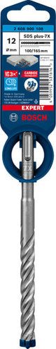 EXPERT SDS plus-7X Hammerbohrer, 12 x 100 x 165 mm
