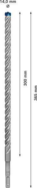 EXPERT SDS plus-7X Hammerbohrer, 14 x 300 x 365 mm