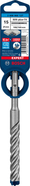 EXPERT SDS plus-7X Hammerbohrer, 15 x 100 x 165 mm