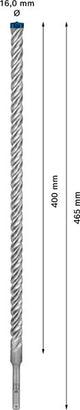 EXPERT SDS plus-7X Hammerbohrer, 16 x 400 x 465 mm