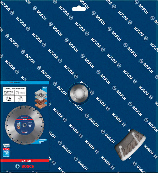 EXPERT MultiMaterial Trennscheiben, 350 x 20/25,40 x 3,3 x 15 mm