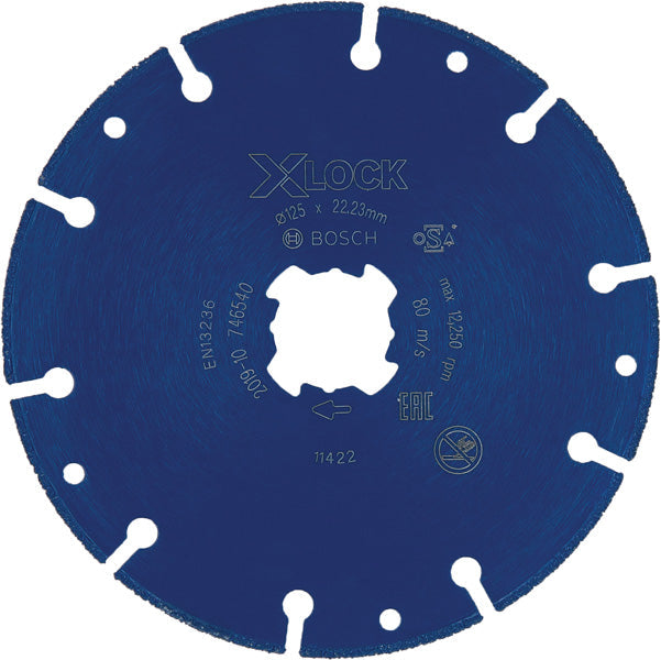 EXPERT Diamond Metal Wheel X-LOCK Trennscheibe, 125 x 22,23 mm