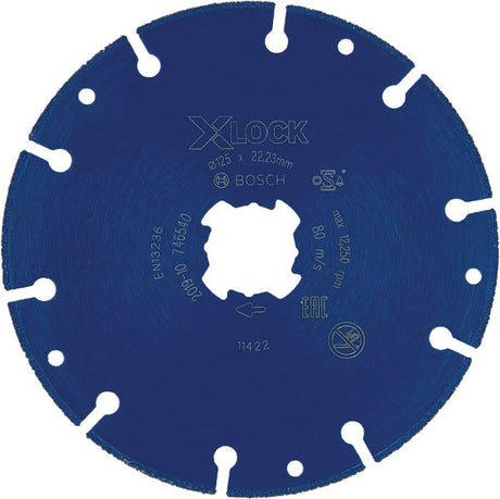 EXPERT Diamond Metal Wheel X-LOCK Trennscheibe, 125 x 22,23 mm