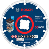 EXPERT Diamond Metal Wheel X-LOCK Trennscheibe, 125 x 22,23 mm