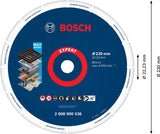 EXPERT Diamond Metal Wheel Trennscheibe, 230 x 22,23 mm