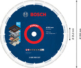 EXPERT Diamond Metal Wheel Trennscheibe, 355 x 25,4 mm