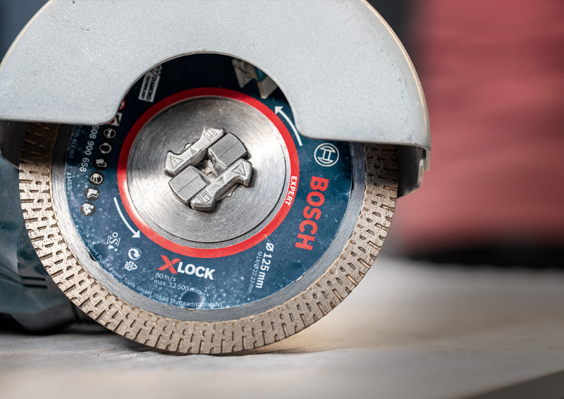 EXPERT HardCeramic X-LOCK Diamanttrennscheiben, 125 x 22.23 x 1.4 x 10 mm