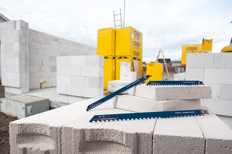EXPERT ‘Aerated Concrete’ S 1241 HM Säbelsägeblatt, 3 Stück