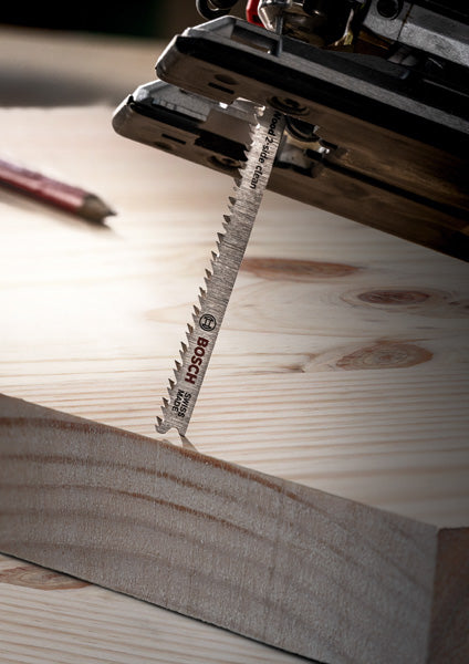 EXPERT ‘Wood 2-side clean’ T 308 BP Stichsägeblatt, 5 Stück