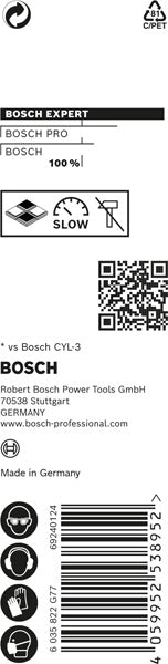 EXPERT CYL-9 MultiConstruction Bohrer, 3,5 x 40 x 70 mm