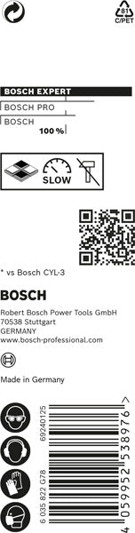 EXPERT CYL-9 MultiConstruction Bohrer, 4 x 40 x 75 mm