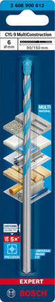EXPERT CYL-9 MultiConstruction Bohrer, 6 x 90 x 150 mm