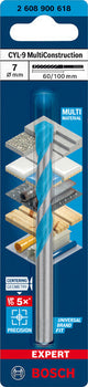 EXPERT CYL-9 MultiConstruction Bohrer, 7 x 60 x 100 mm