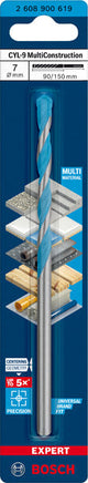 EXPERT CYL-9 MultiConstruction Bohrer, 7 x 90 x 150 mm