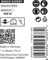 EXPERT CYL-9 MultiConstruction Bohrer 10 x 80 x 120 mm, 8?teilig