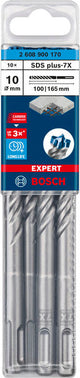 EXPERT SDS plus-7X Hammerbohrer, 10 x 100 x 165 mm, 10er-Pack