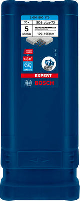 EXPERT SDS plus-7X Hammerbohrer, 5 x 100 x 165 mm, 30-tlg