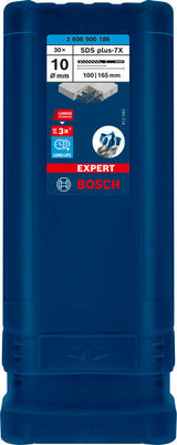 EXPERT SDS plus-7X Hammerbohrer, 10 x 100 x 165 mm, 30-tlg
