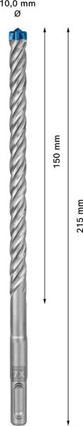 EXPERT SDS plus-7X Hammerbohrer, 10 x 150 x 215 mm, 30-tlg