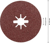 EXPERT R781 Prisma Ceramic Fiberscheibe, X-LOCK, 125 mm, 22,23 mm, K 60, 5-tlg.