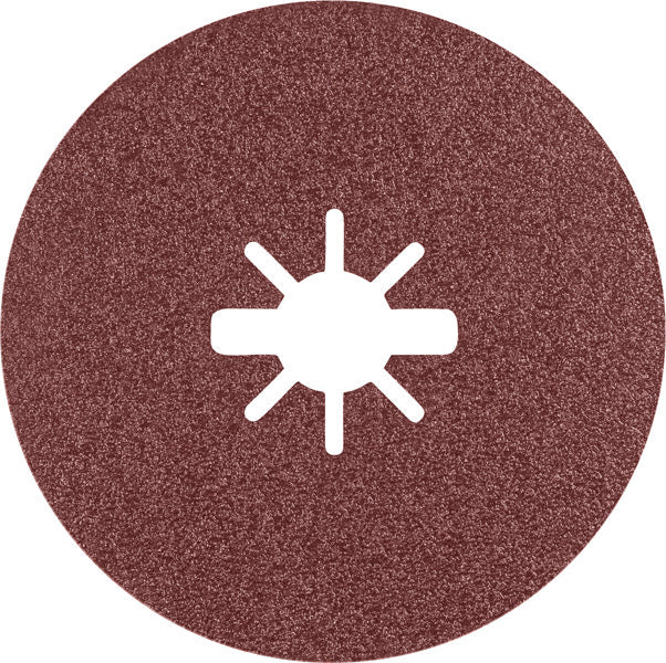 EXPERT R781 Prisma Ceramic X-LOCK Fiberscheibe, 115 mm, 22,23 mm, K 80, 25 Stk.