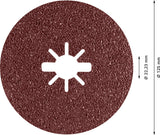 EXPERT R781 Prisma Ceramic X-LOCK Fiberscheibe, 125 mm, 22,23 mm, K 36, 25 Stk.