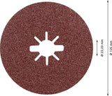 EXPERT R781 Prisma Ceramic X-LOCK Fiberscheibe, 125 mm, 22,23 mm, K 60, 25 Stk.