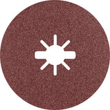 EXPERT R781 Prisma Ceramic X-LOCK Fiberscheibe, 125 mm, 22,23 mm, K 80, 25 Stk.
