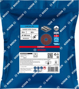 EXPERT R781 Prisma Ceramic Fiberscheibe, 180 mm, 22,23 mm, K 36, 25 Stk.