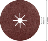EXPERT R781 Prisma Ceramic Fiberscheibe, 180 mm, 22.23 mm, K 60, 25 Stk.